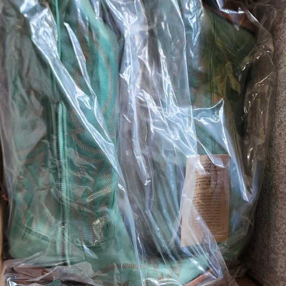 Lane Junk Gypsy Women's Nighthawk Boot Turquoise Blue - Picture 5 of 9